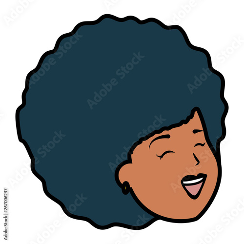 african american woman face