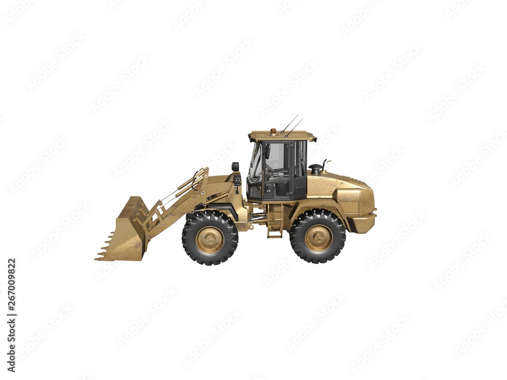 Obraz premium Costruction Vehicles Collection