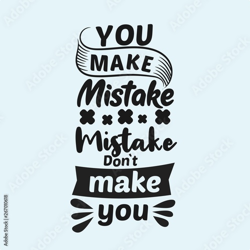 Motivational quote about mistake