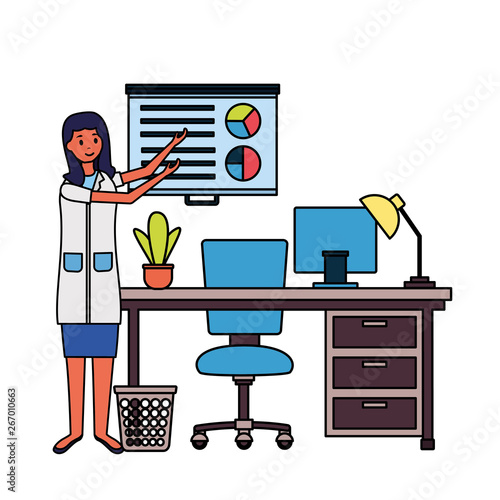 doctor woman room consultation