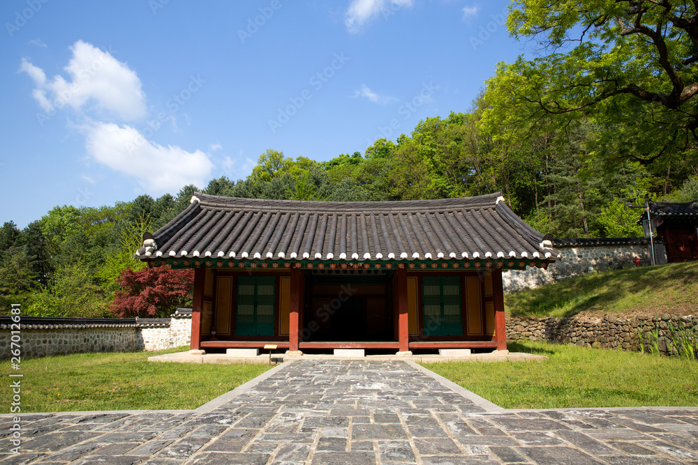 Historic Site of Yulgok in Paju-si, south korea.