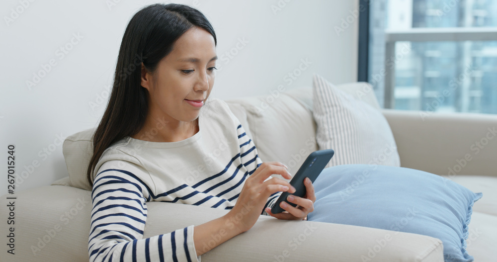 Young woman use of mobile phone Young woman use of mobile phone