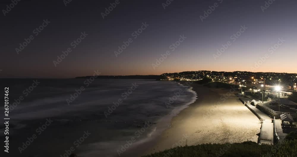 Timelapse of Bar Beach/Merewether Beach, NSW, Australia Timelapse of Bar Beach/Merewether Beach, NSW, Australia