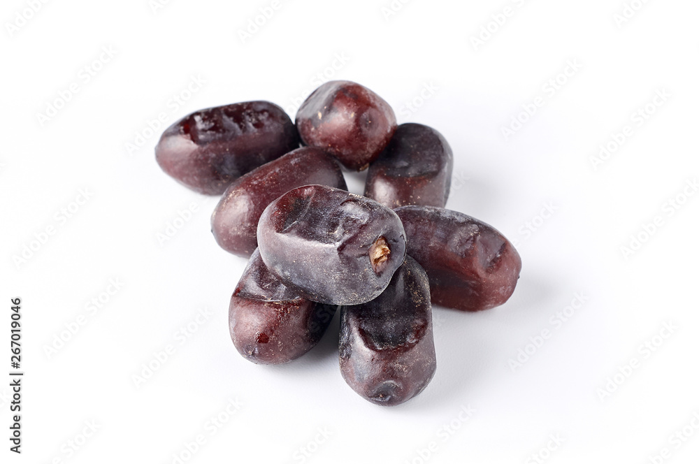 Heap of Large Medjool Dates. Closeup view Heap of Large Medjool Dates. Closeup view
