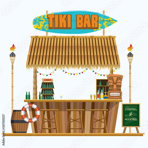 mini tiki bar