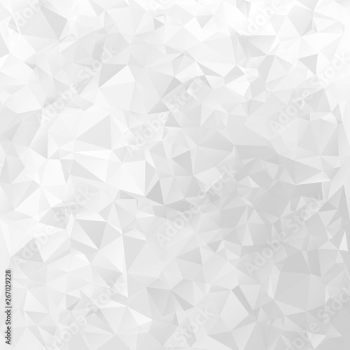 White geometrical vector background triangular design pattern