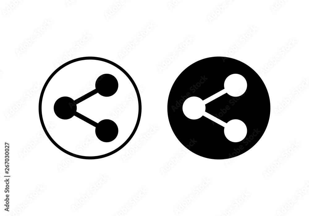 share icon vector. Share vector icon share icon vector. Share vector icon