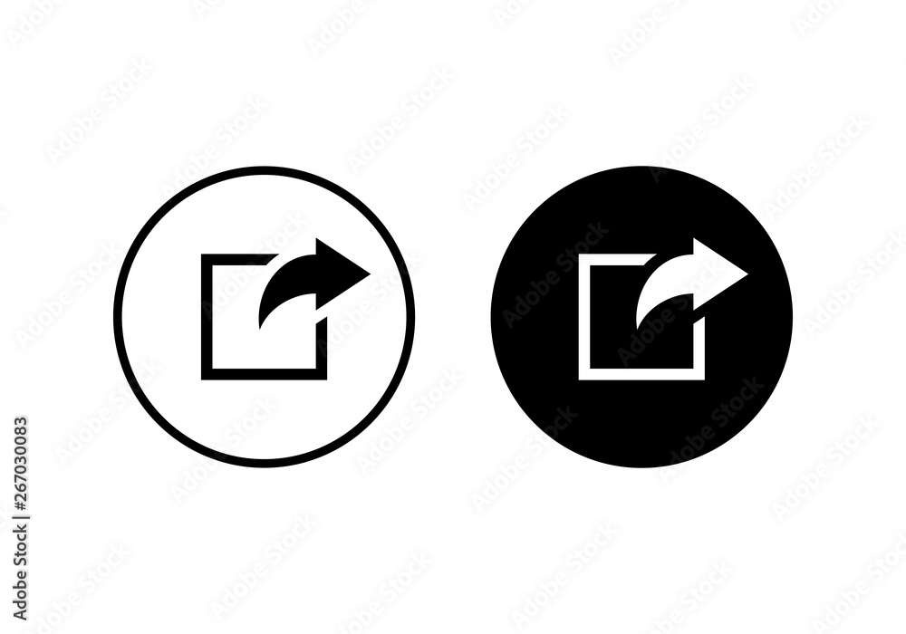 share icon vector. Share vector icon share icon vector. Share vector icon