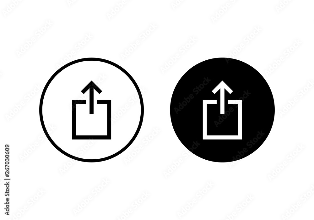 Upload icon vector. Upload sign icon. Upload button. Load symbol. Upload icon vector. Upload sign icon. Upload button. Load symbol.