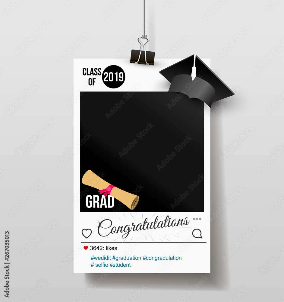 Graduation Photo Booth Template Graduation Photobooth -  Portugal