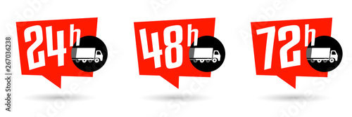 Livraison en 24h, 48h et 72 h	