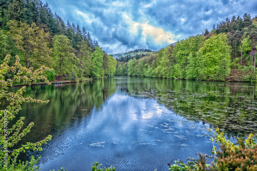 lake in the mountains