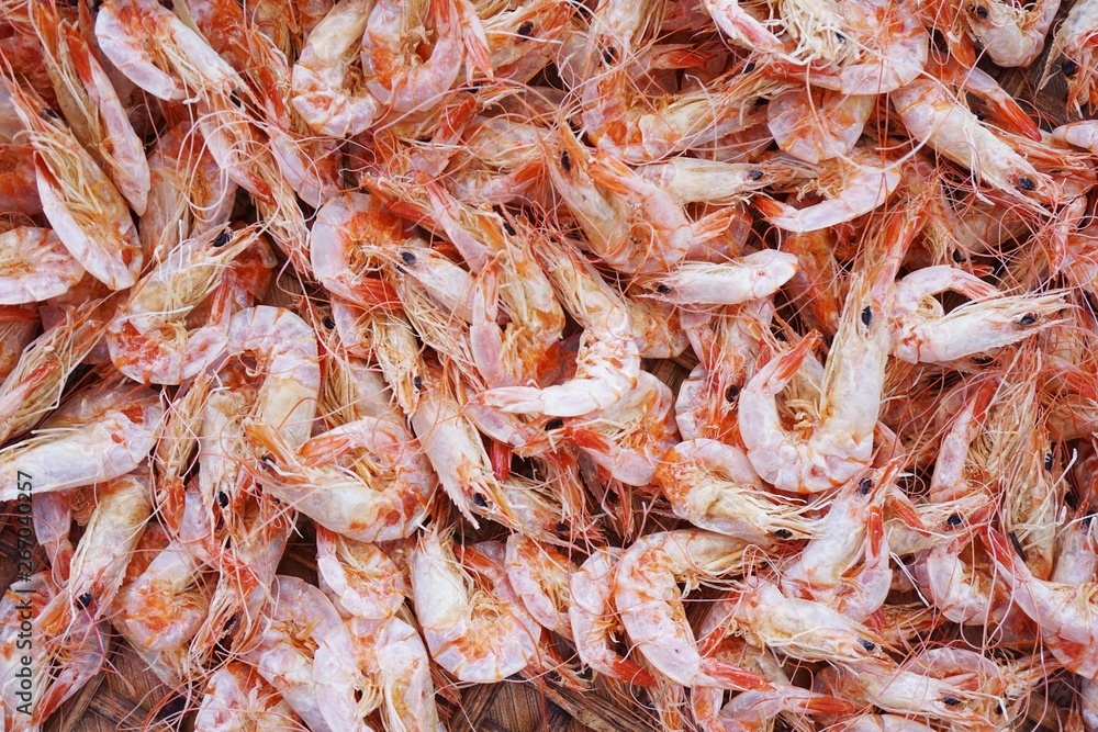 close up dry shrimp for cooking close up dry shrimp for cooking