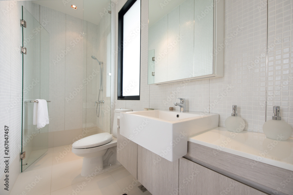 White toilet bowl Beautiful Large Bathroom White toilet bowl Beautiful Large Bathroom