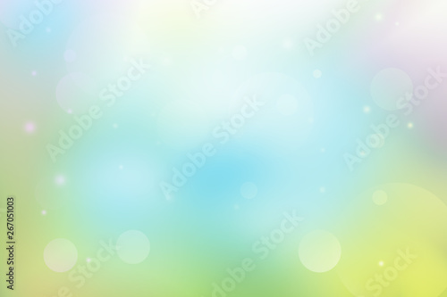Colorful and soft light abstract background, soft light and bokeh abstract background