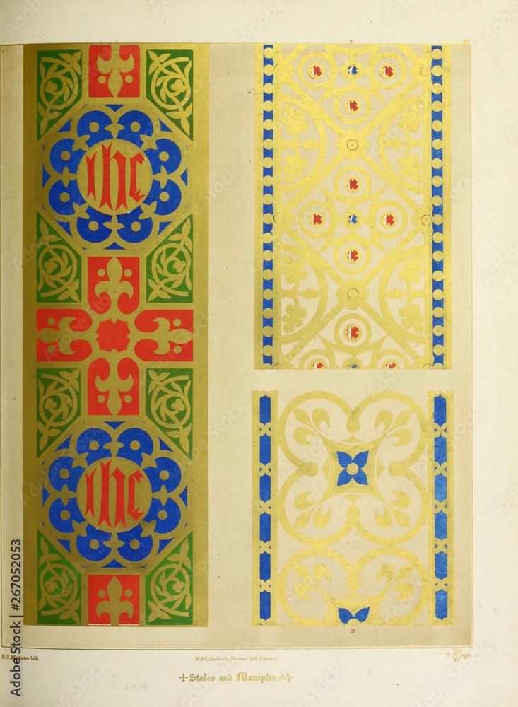 Obraz premium Christian illustration. Old image