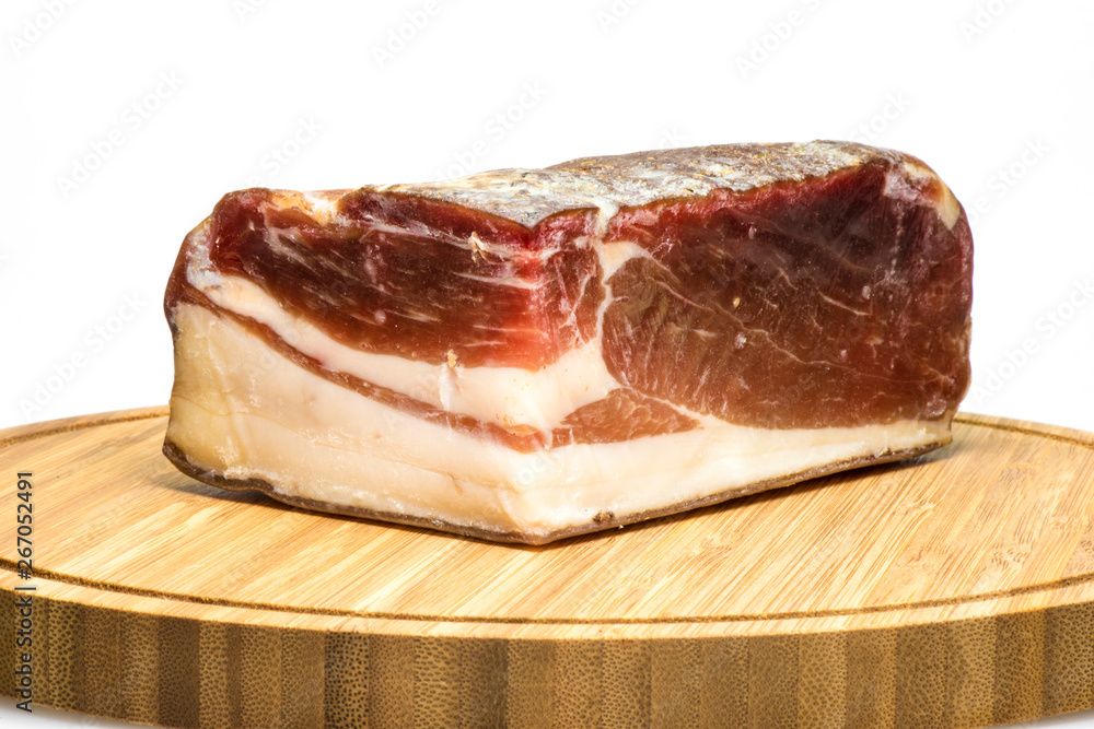 Delicious Italian speck Delicious Italian speck