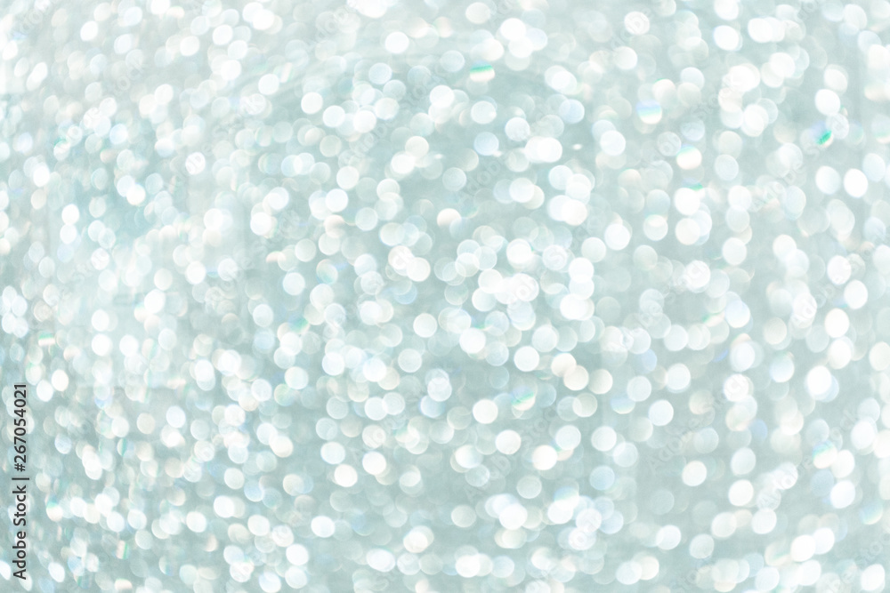 Abstract cold white blurry background with bokeh circles Abstract cold white blurry background with bokeh circles