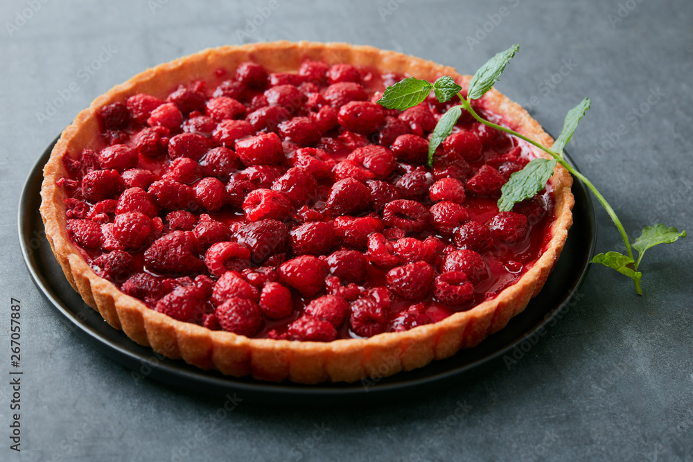 Raspberry tart Raspberry tart