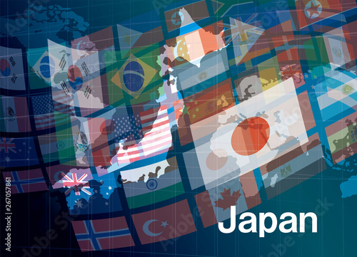 世界と日本のグラフィック