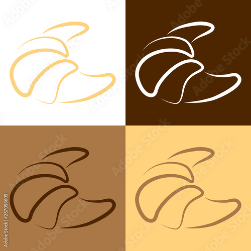 Set 4 Croissants
