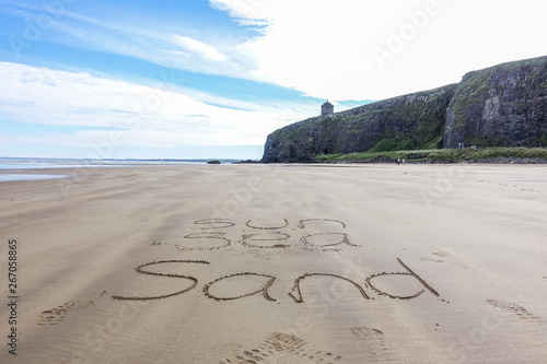 Mussenden Temple and Benone Beach photo