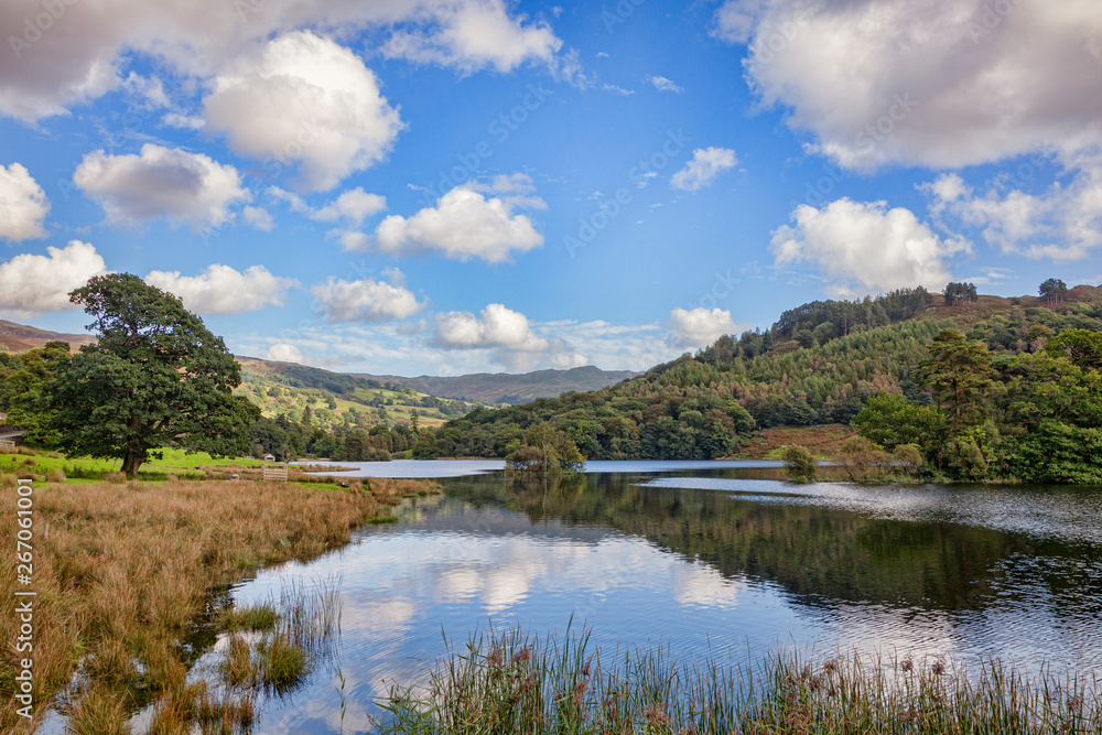 Rydal Water, Lake District National Park, Cumbria, England, UK