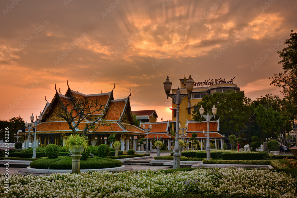 Buddhist Temple  in thailand