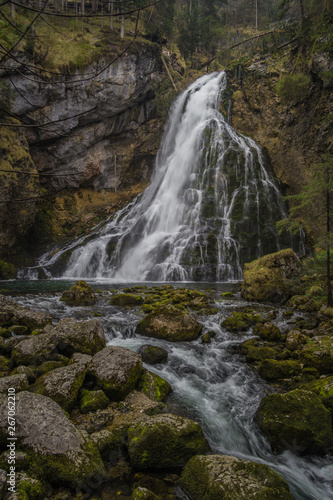 the Golling waterfall