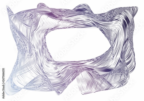 modern, fantastic background. Abstract background, modern wave. Vector background made of lines, Template for text