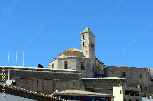 Cathedral of Our Lady of the Snows.Ibiza Island.Spain.