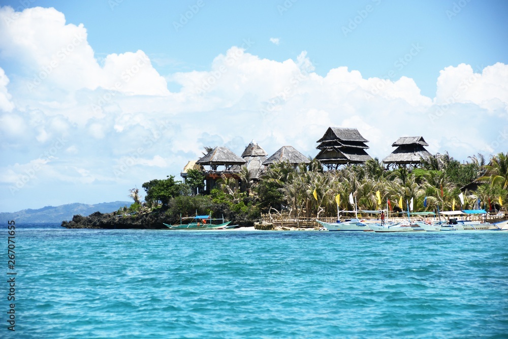 tropical island in Boracay