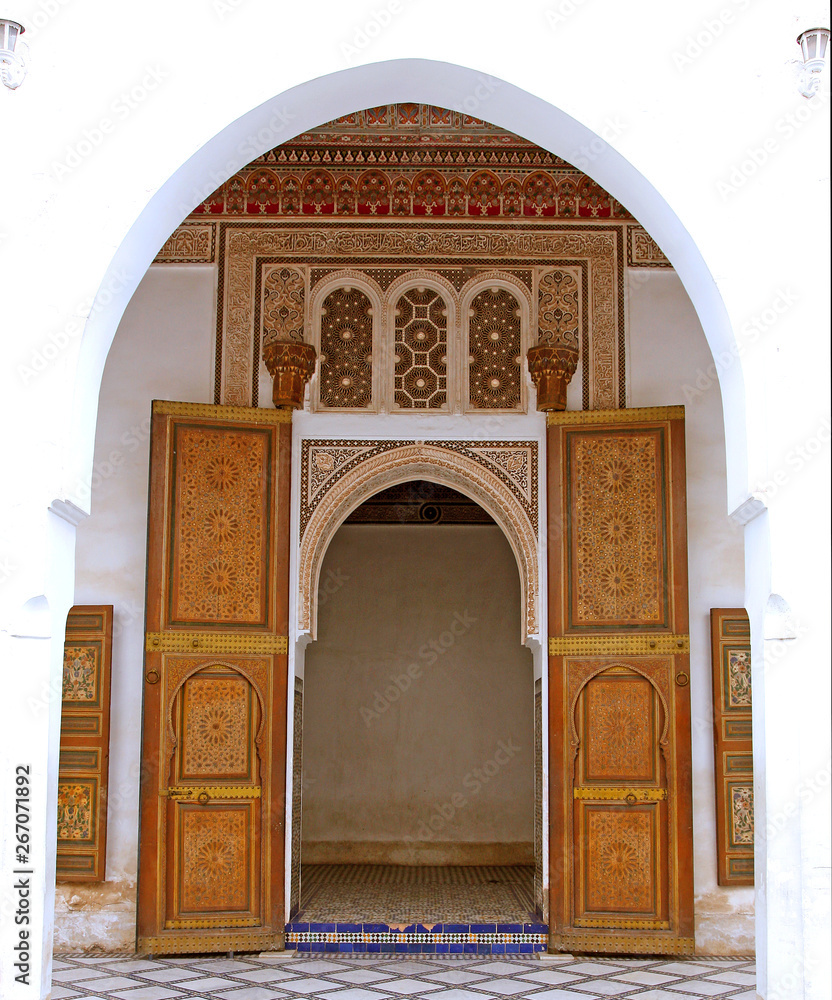 Bahia palace door