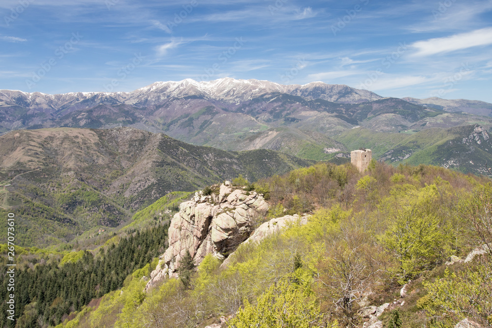 Panorama depuis la tour de Cabrens Panorama depuis la tour de Cabrens