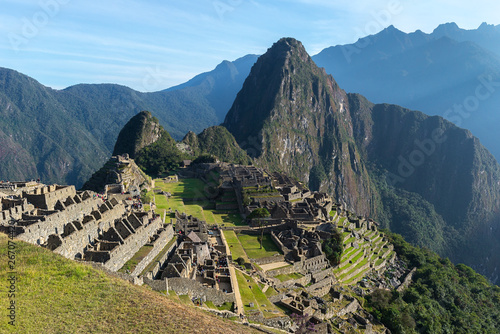 Machu Picchu archaeological site, Peru