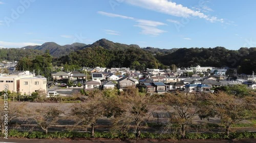 Wallpaper Mural 田舎町・ドローン空撮 Torontodigital.ca