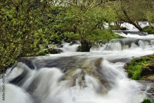 Fototapeta Naklejka Na Ścianę i Meble -  water movement, mountain stream, brook