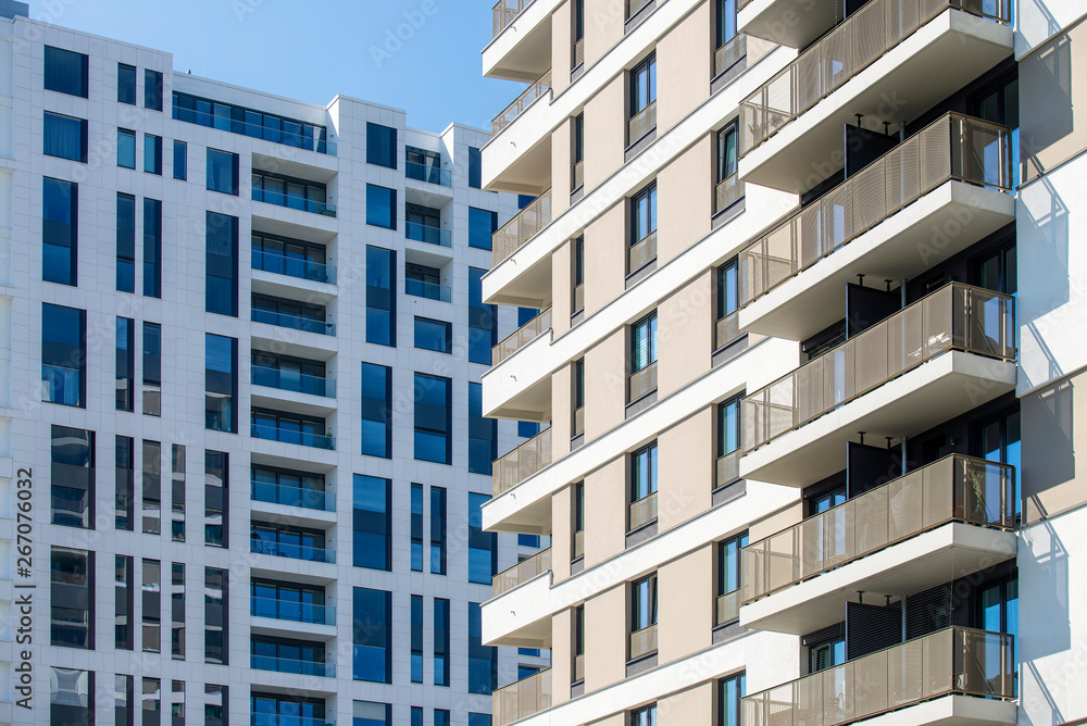 Zwei Hochhäuser in Frankfurt Zwei Hochhäuser in Frankfurt
