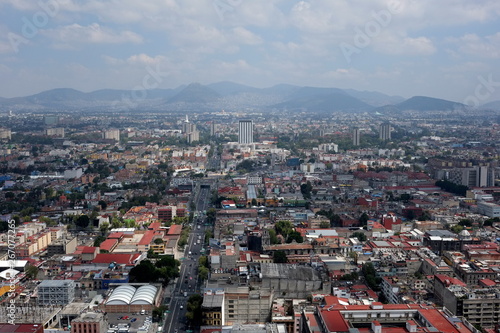 Mexico City panorama and mountain backdrop © Niklas