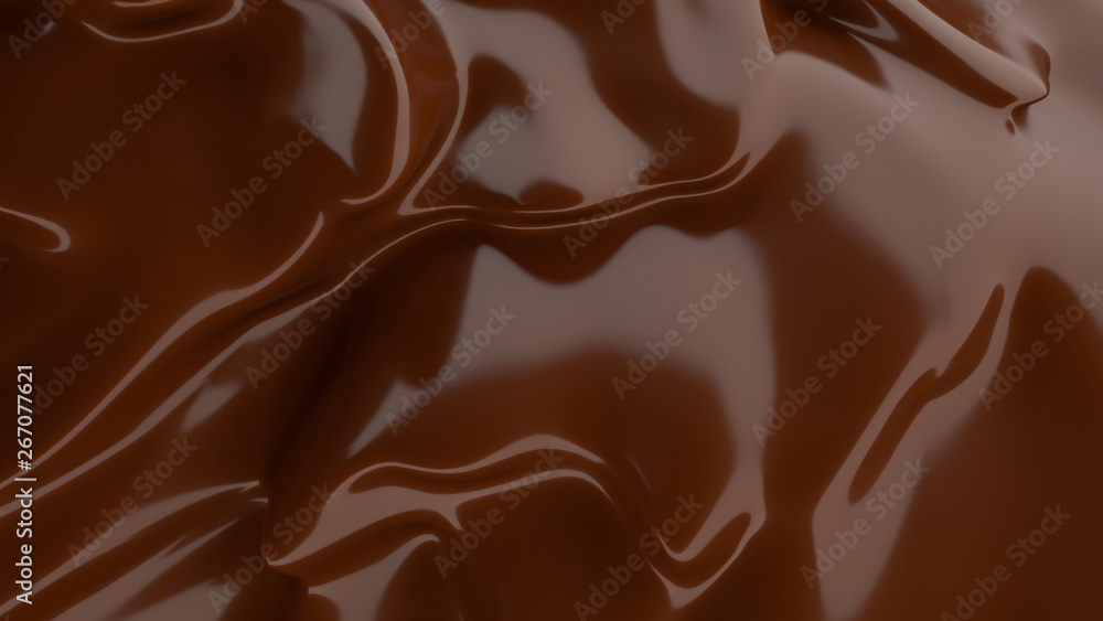 Liquid Chocolate background. Melted dark Chocolate. Wave brown background. Chocolate. Liquid Chocolate background. Melted dark Chocolate. Wave brown background. Chocolate.