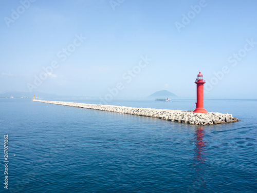 Korea Jeju island sea view