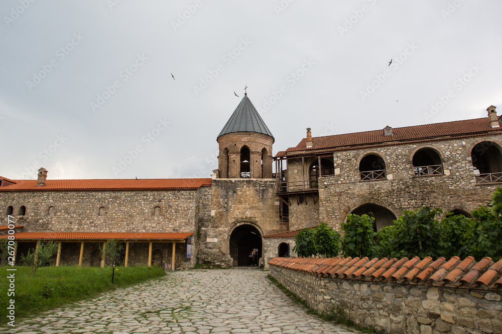 Famous Alaverdi Monastery in Kakheti, Georgia