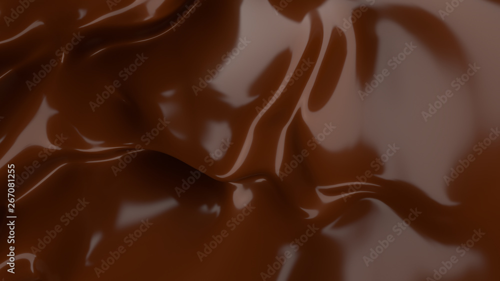 Liquid Chocolate background. Melted dark Chocolate. Wave brown background. Chocolate. Liquid Chocolate background. Melted dark Chocolate. Wave brown background. Chocolate.