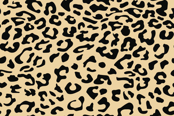 Acrylglasbilder Tierfellmuster Leopardenpunkte Animal Print Vektor  © Aygun