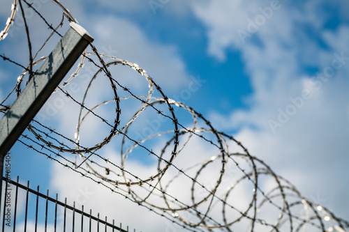 escape from prison - barbed wire