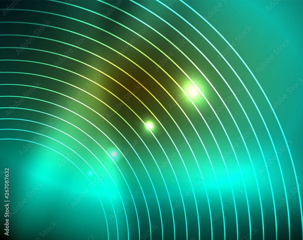 Shiny circles glowing abstract background Shiny circles glowing abstract background