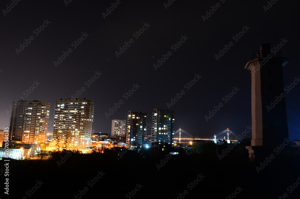 Fototapeta premium city at night