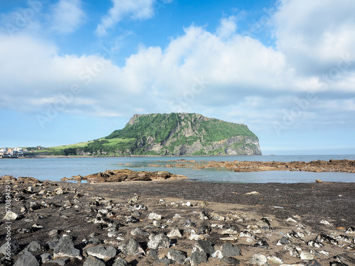 Korea Jeju island beach Seongsan beach photo