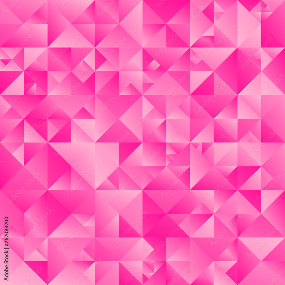 Gradient geometrical triangle background - polygonal abstract pink vector graphic design Gradient geometrical triangle background - polygonal abstract pink vector graphic design