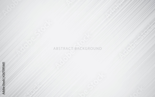 Abstract light silver background. Gray gradient vector.
